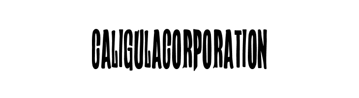 Caligula Corporation  Free Fonts Download
