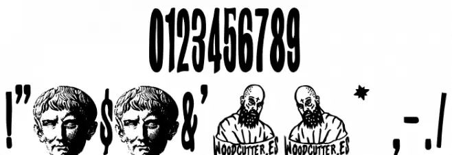 Caligula Corporation Шрифта ДРУГИЕ символов