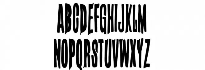 Caligula Corporation Font UPPERCASE