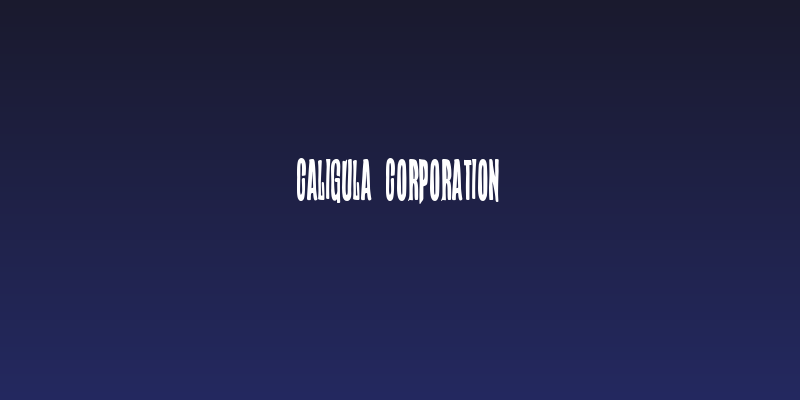 Caligula Corporation Social Header