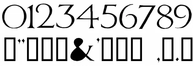 CaligulaDodgy Font OTHER CHARS