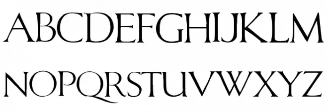 CaligulaDodgy Font LOWERCASE