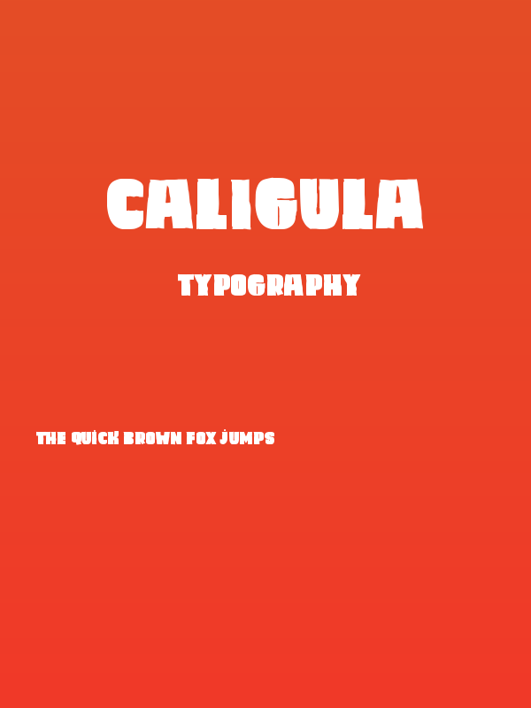Caligula Poster