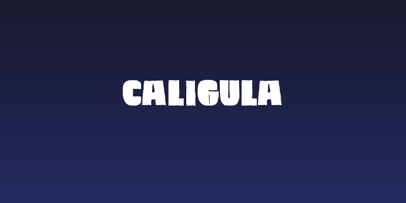 Caligula Social Header
