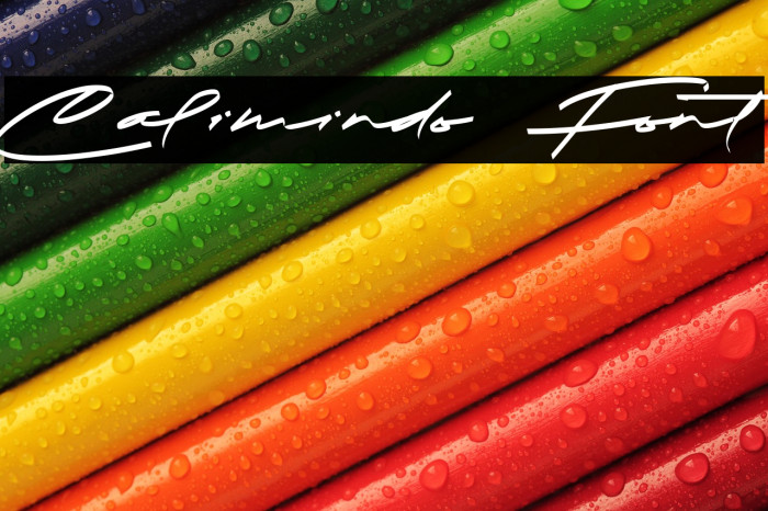 Calimindo Font Example 1