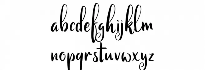 Calinastiya Demo Caratteri MINUSCOLO