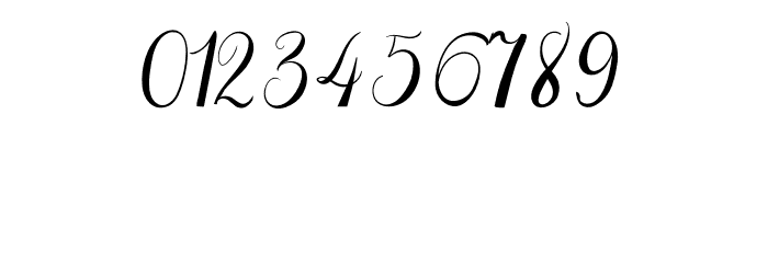 Caliner Script Font OTHER CHARS