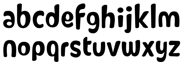 Caliny Medium DEMO Font LOWERCASE