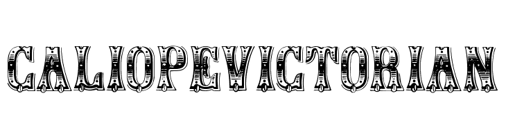 CaliopeVictorian  Frei Schriftart Herunterladen