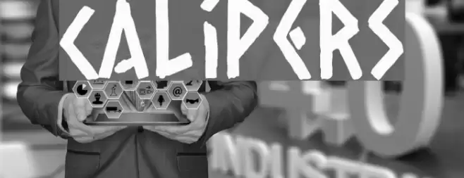 Calipers Font examples