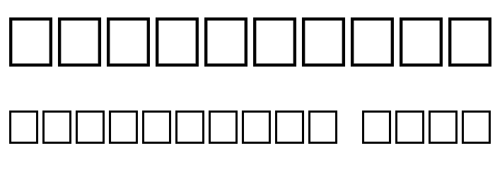 Caliph Regular Font OTHER CHARS