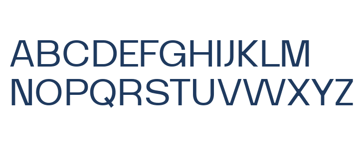 CaliroDEMO Regular Uppercase
