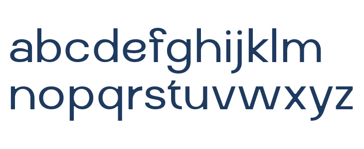 CaliroDEMO Regular Lowercase