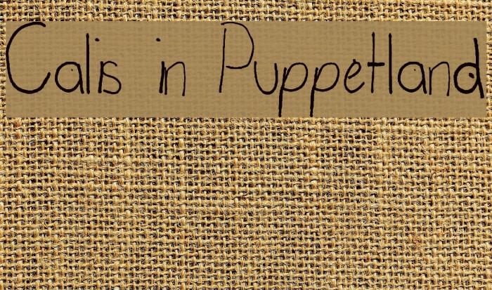 Calis in Puppetland Font examples