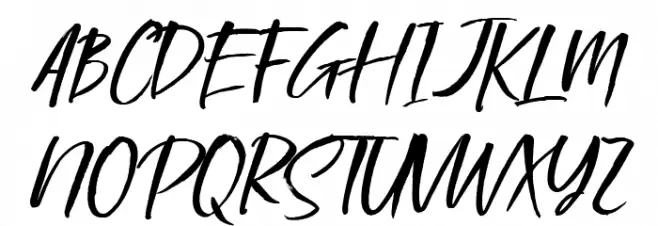 Calisatt DEMO Regular Schriftart Groß