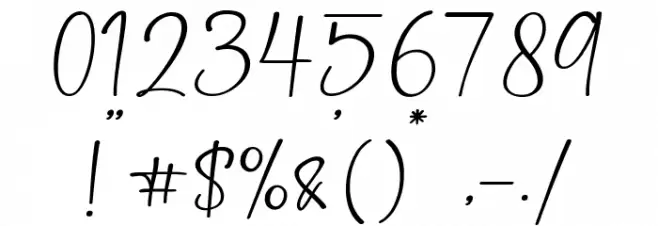 Calista Font OTHER CHARS