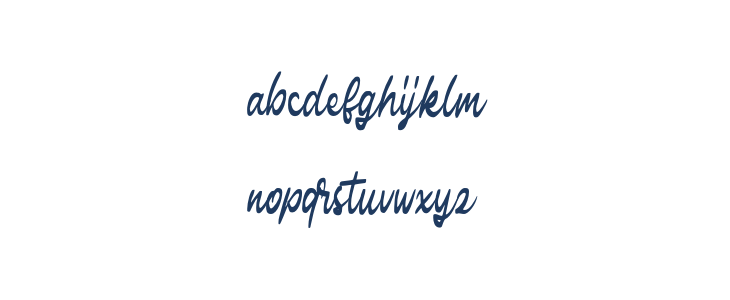 CalisteScriptDEMO-Regular Lowercase