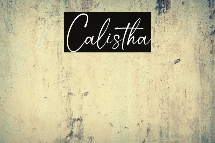 Calistha Example 3
