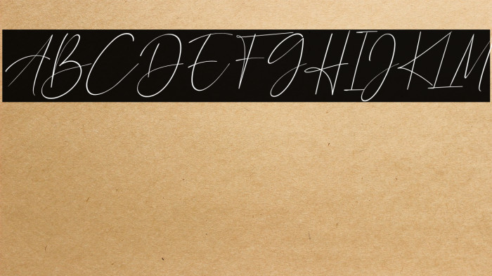 Calistin Italic Example 3