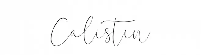 Calistin Font