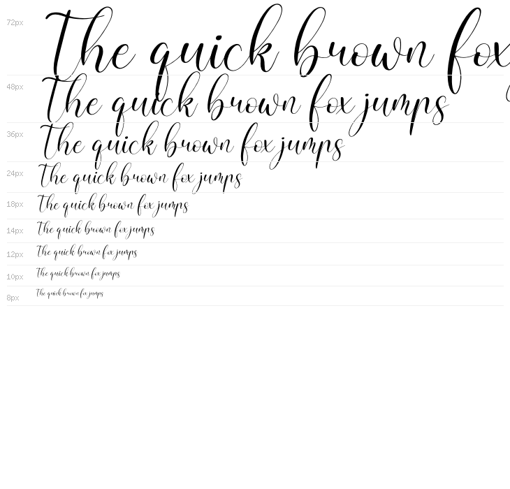 Calistta Mentali Italic Waterfall