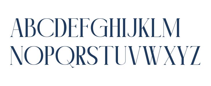 Calivorne Regular Uppercase
