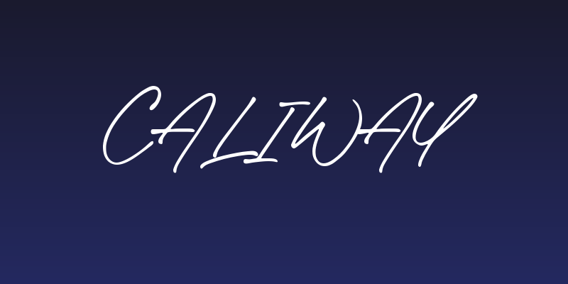 Caliway Social Header