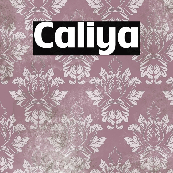 Caliya Example 3