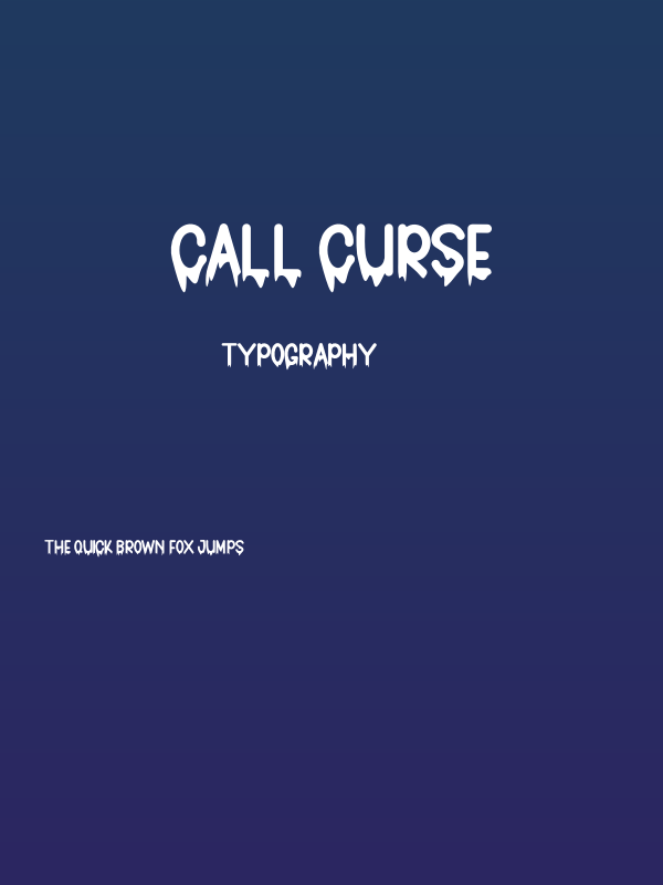 Call Curse Poster