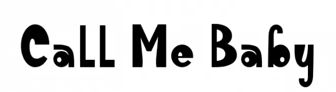 Call Me Baby  Fuentes Gratis Descargar
