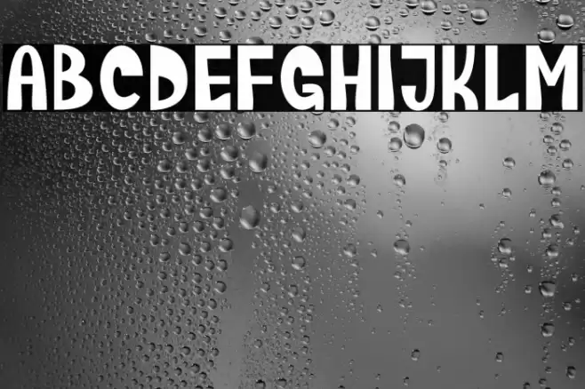 Call Me Baby Font examples