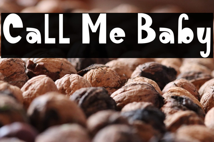 Call Me Baby Example 1