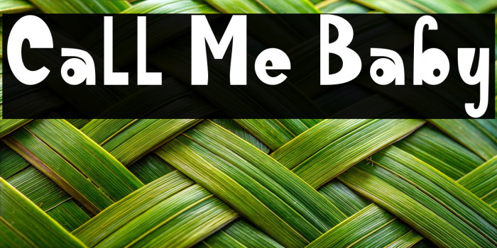 Call Me Baby Example 2