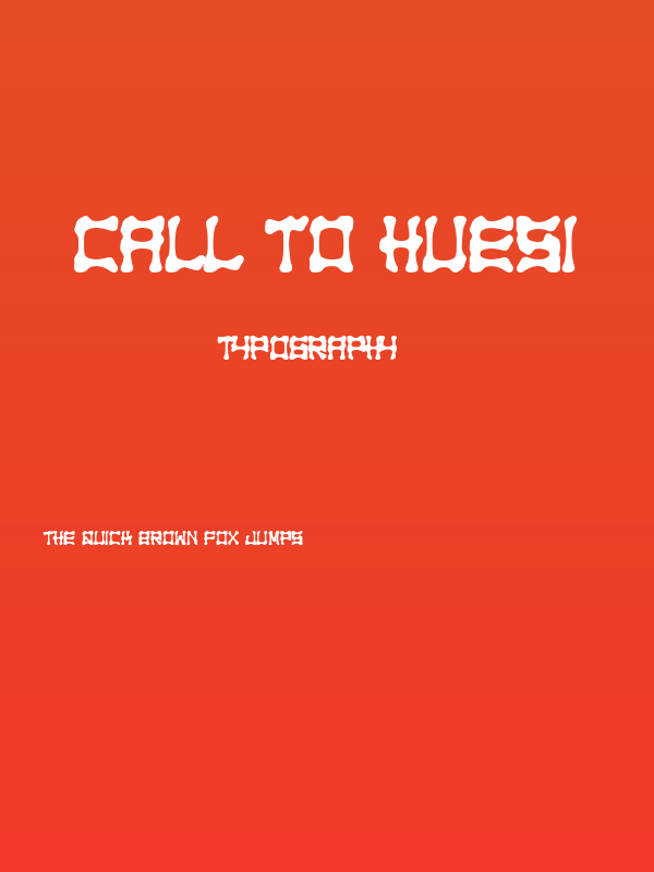 Call to Huesi Poster