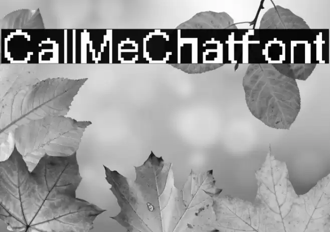 CallMeChatfont 字体 examples