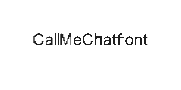 CallMeChatfont Logo
