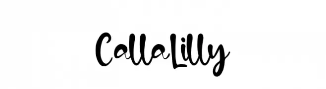 Calla Lilly  Frei Schriftart Herunterladen