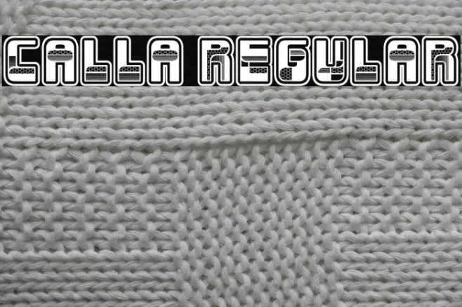 Calla Regular Example 3