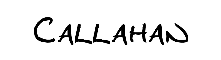 Callahan  免费字体下载