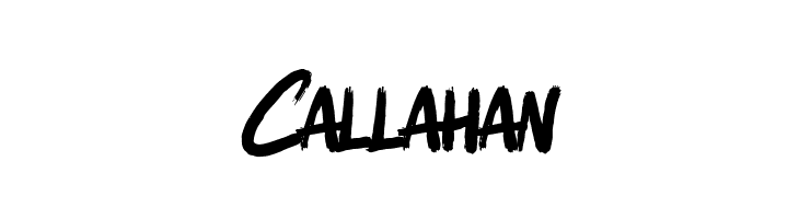 Callahan  नि: शुल्क फ़ॉन्ट्स डाउनलोड