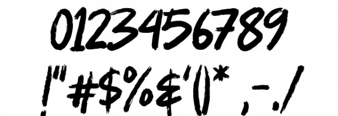 Callahan Font OTHER CHARS