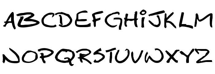 Callahan Font LOWERCASE