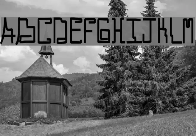 Callallied Font examples