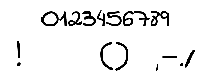 Callani フォント その他の文字