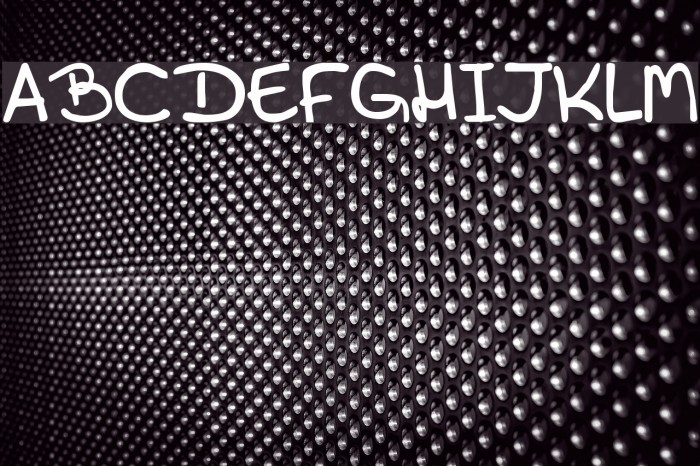 Callani フォント examples