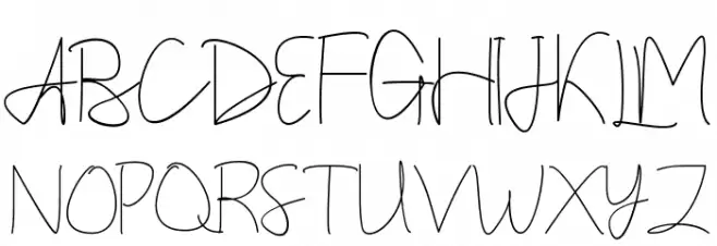 Callatte Schriftart Groß