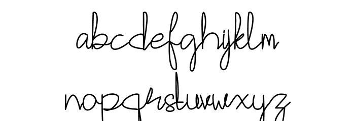 Callatte Font LOWERCASE
