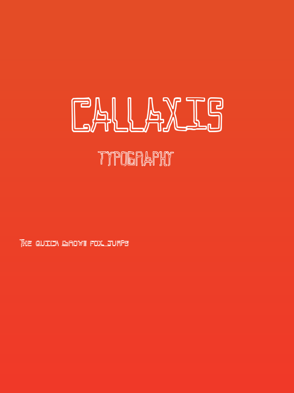 Callaxis Poster