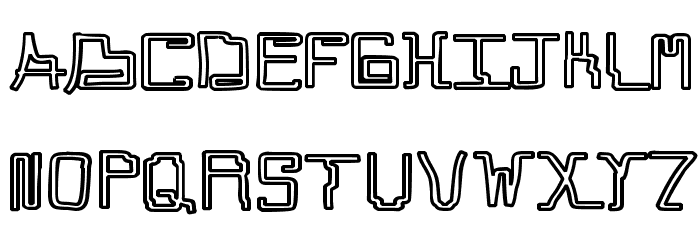 Callaxis Schriftart Kleinbuchstaben