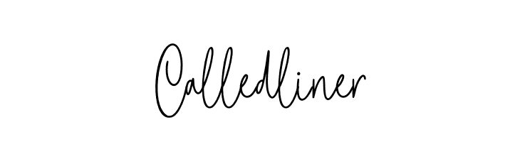 Calledliner  フリーフォントのダウンロード